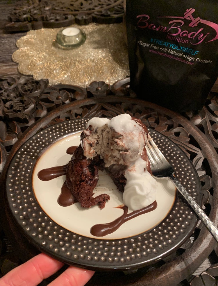BamBody Nutrition Quick Fix Lava Cakes