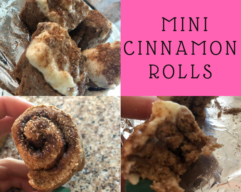 Lexie's {Macro-Friendly} Mini Cinnamon Rolls