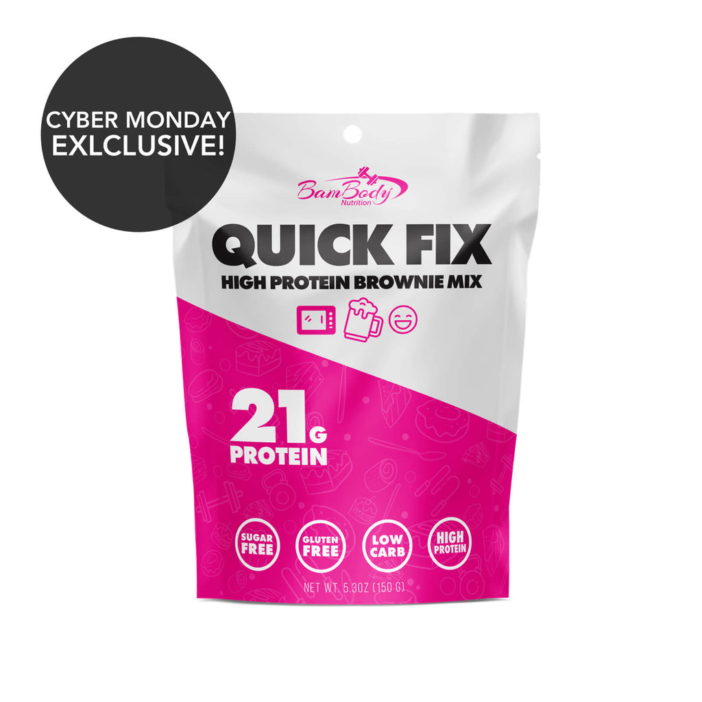 SALTED CARAMEL BROWNIE QUICK FIX