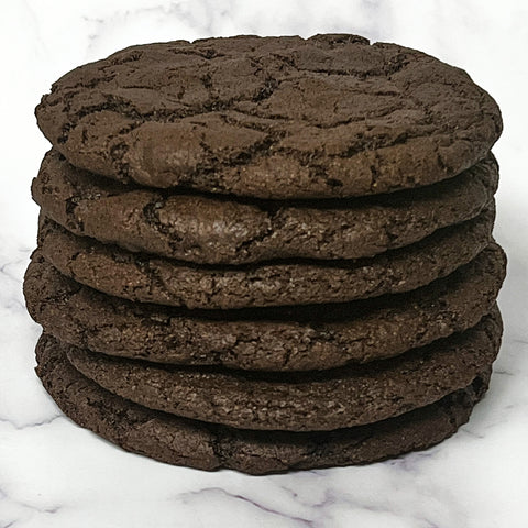 DOUBLE CHOCOLATE CHUNK  COOKIES