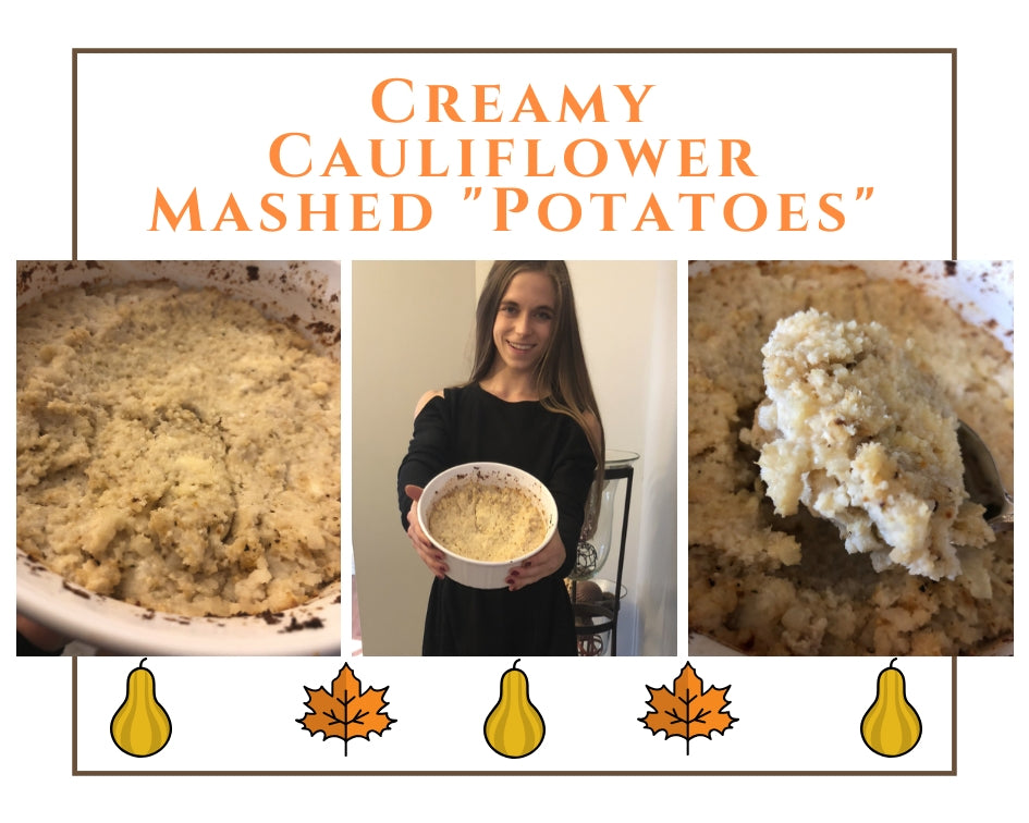 Lexie's Creamy Cauliflower "Mashed Potatoes"
