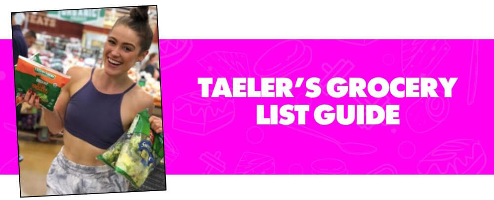 Taeler's Grocery List