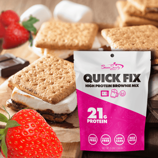 STRAWBERRY S'MORES QUICK FIX