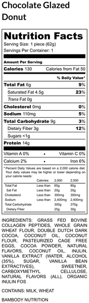 CHOCOLATE GLAZED DOUGHNUTS