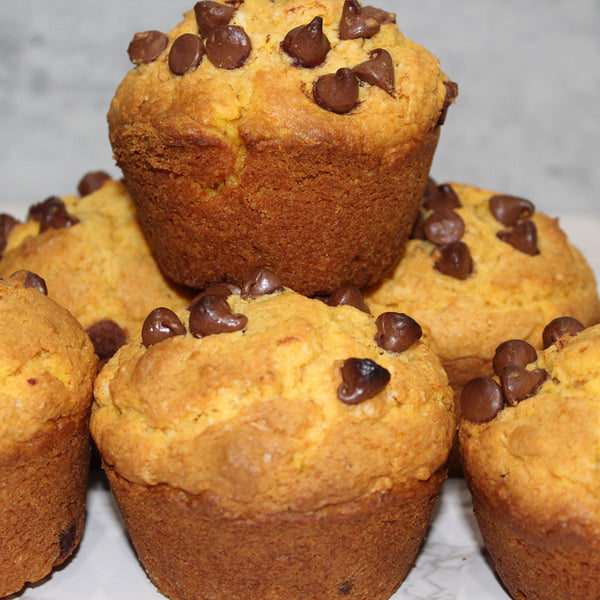 PUMPKIN CHOCOLATE CHIP MUFFINS